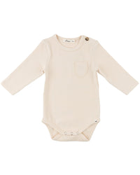 oh baby! Oh Baby! Mini Stripe Pocket Onesie