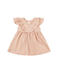 Quincy Mae Ruffle V Dress
