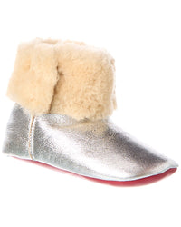 Christian Louboutin Christian Louboutin Baby Leather Bootie
