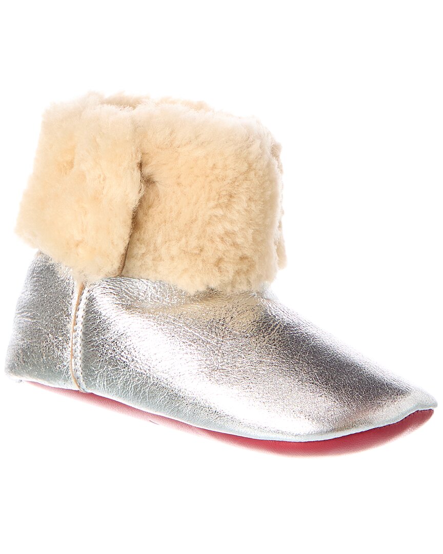 Christian Louboutin Christian Louboutin Baby Leather Bootie