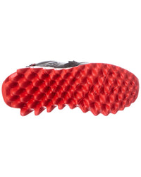Christian Louboutin Christian Louboutin Mini Shark Leather & Suede Sneaker