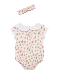 Little Me Ditsy Bubble Headband