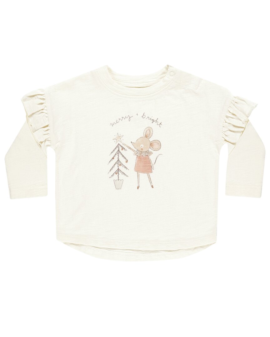 Rylee + Cru Collective Ruffle T-Shirt