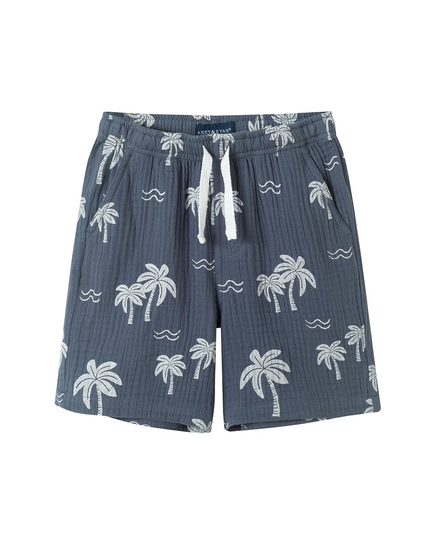 Titler To Andy & Evan Printed Gauze Short