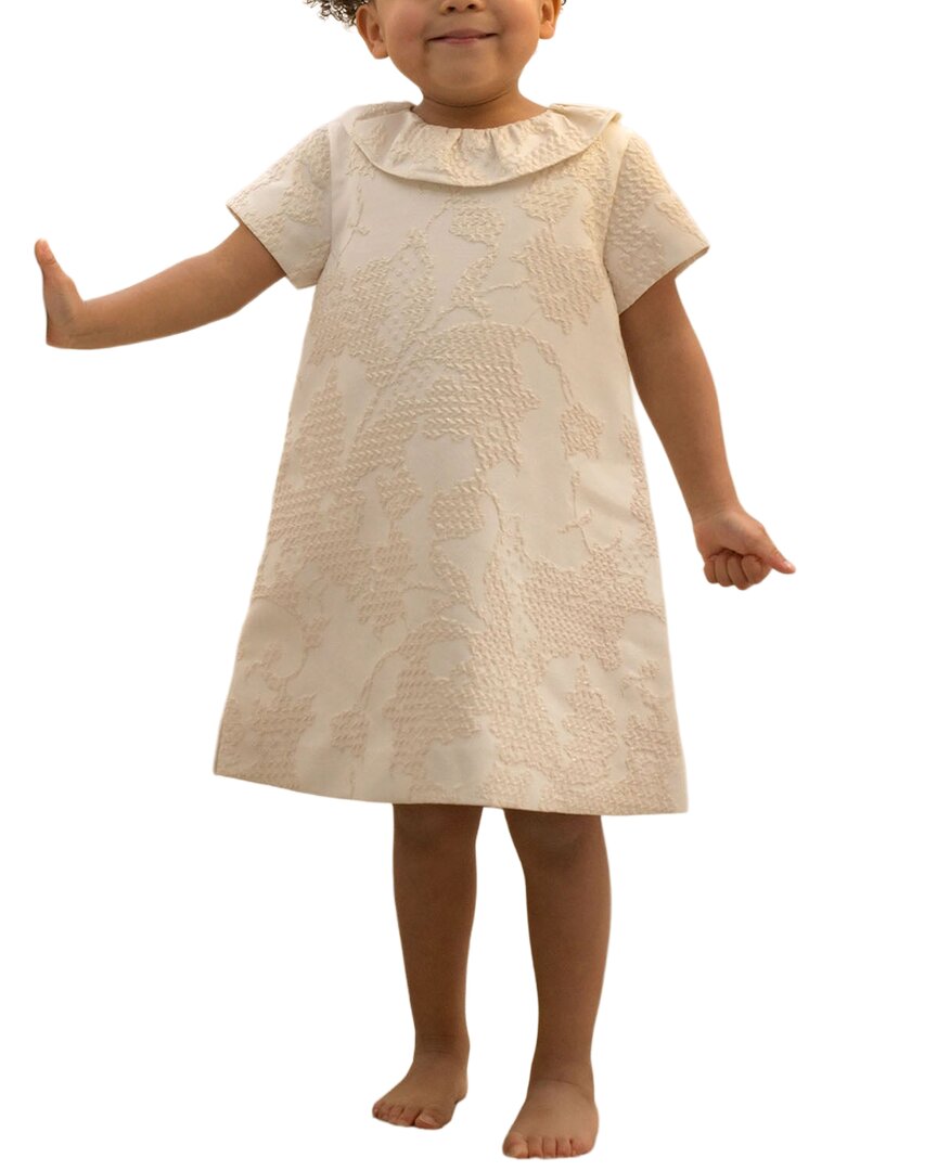 Rachel Riley Rachel Riley Gold Damask Shift Dress