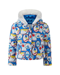 Rachel Riley Rachel Riley Ski Travel Printed Puffer Jacket