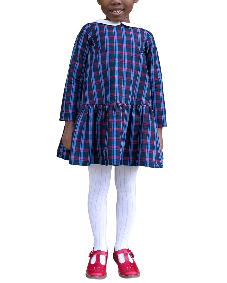 Rachel Riley Rachel Riley Drop Hem Check Dress