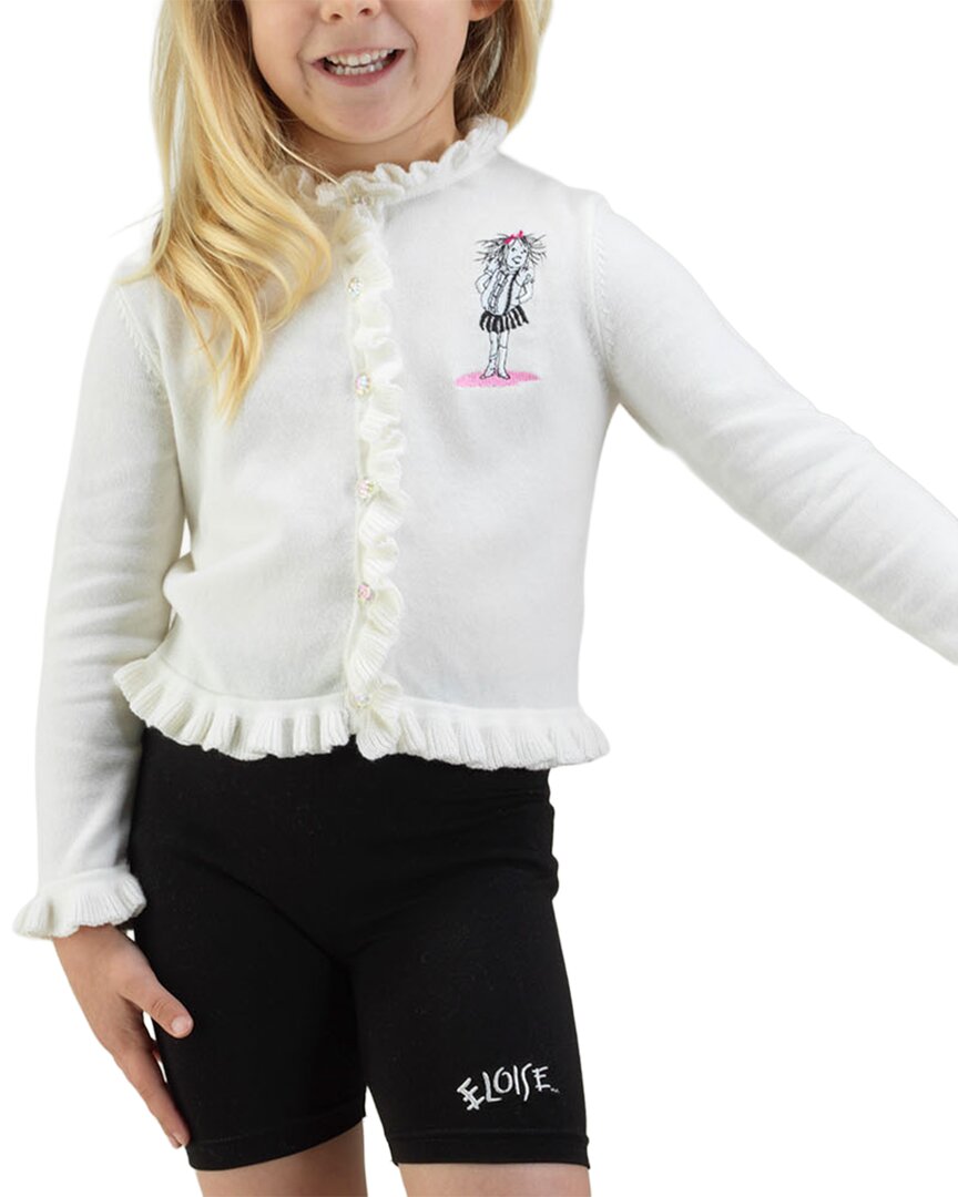 Rachel Riley Rachel Riley Eloise Ivory Embroidered Cardigan