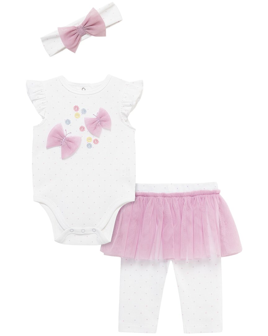Little Me Little Me Butterfly Skegging Set Headband
