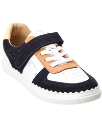 Chloé Suede & Leather Sneaker