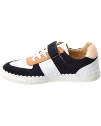 Chloé Suede & Leather Sneaker