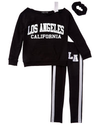 Freestyle La Girl 2Pc Fleece Legging Set