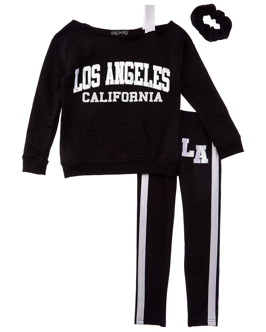 Freestyle La Girl 2Pc Fleece Legging Set