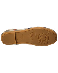 Burberry Burberry Check Canvas Ballerina Flat
