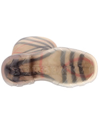 Burberry Burberry Check Rubber Rain Boot
