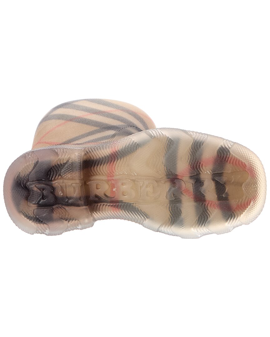Burberry Burberry Check Rubber Rain Boot