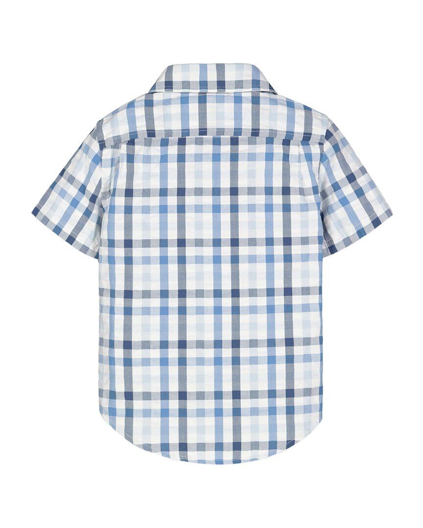 Hope & Henry Seersucker Short Sleeve Shirt