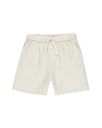 Rylee + Cru Collective Perry Linen-Blend Short