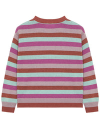 Peek Metallic Stripe Sweater