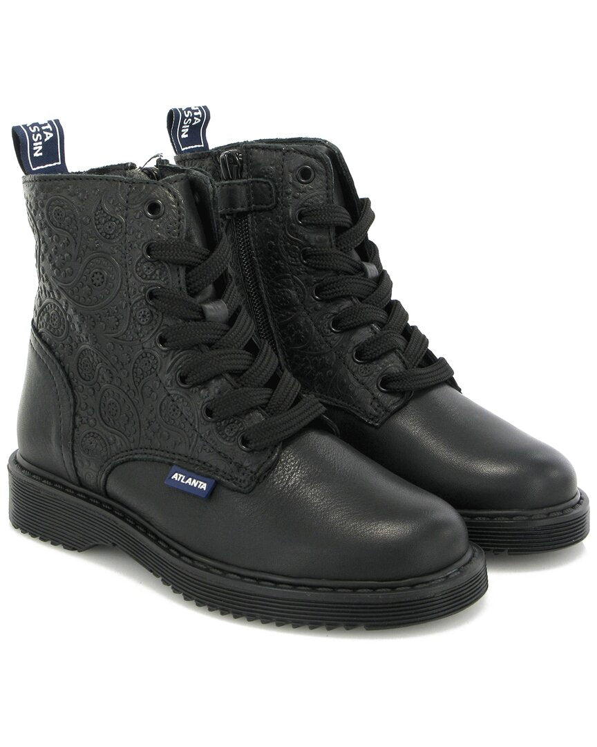 Atlanta Moccasin Katy Leather Boot