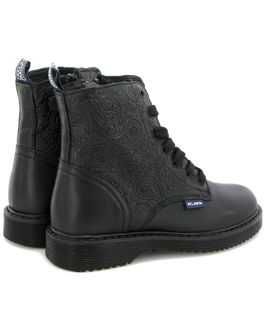 Atlanta Moccasin Katy Leather Boot