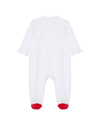 Little Me Candy Cane Footie