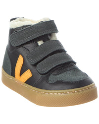 Veja Small V-10 Mid Winter Leather Sneaker