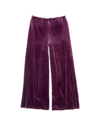 Chaser Stretch Velvet Wide Leg Pant