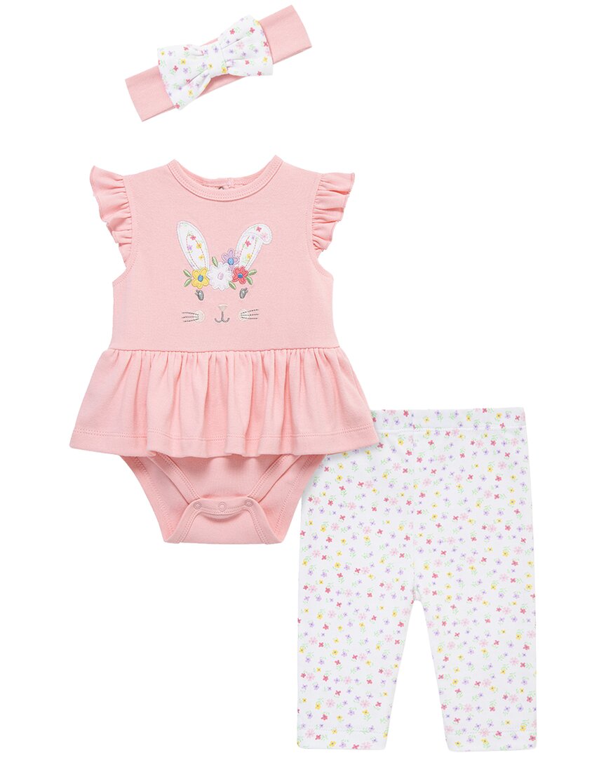 Little Me Bunny Bodysuit Pant Headband