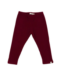 oh baby! Oh Baby! Wide Rib Fuzzy Sweater Knit Legging