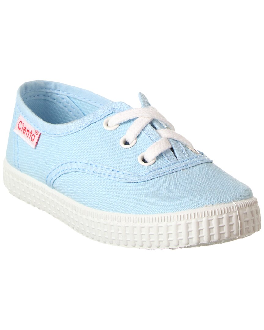 Cienta Ingles Liso Canvas Sneaker Blue
