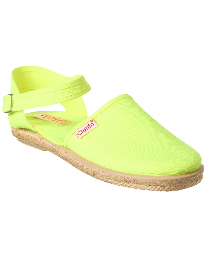 Cienta Valenciana Hebilla Liso Canvas Sandal