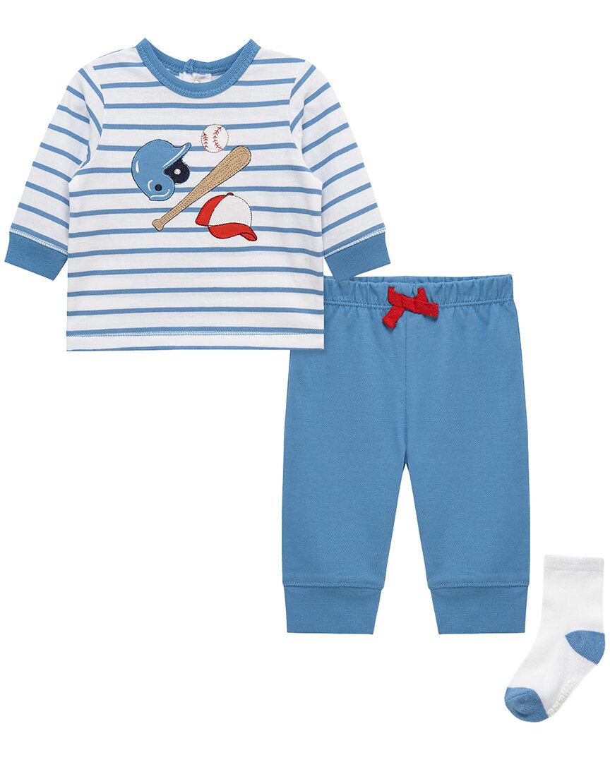 Little Me Baseball Jogger Set Sock