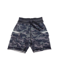 Mish Mish Distressed Camo Short