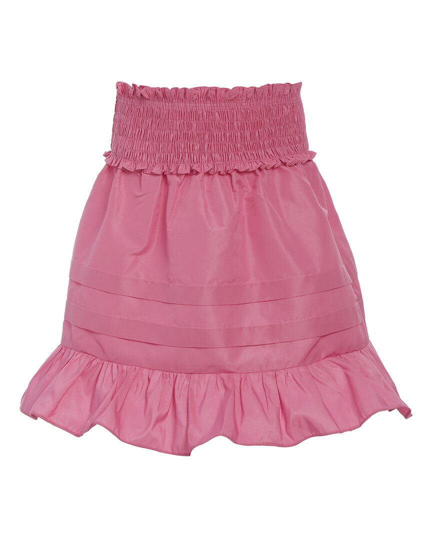 Sea New York Diana Taffeta Smocked Skirt
