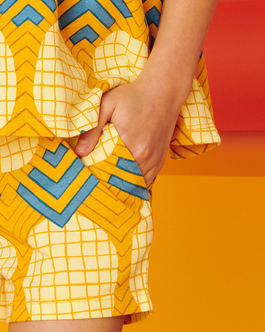 Tea Collection High-Waisted Smocked Short