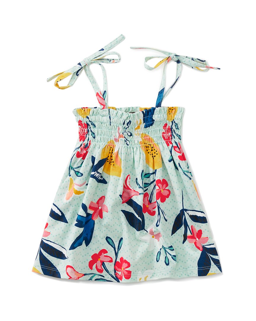 Tea Collection Tassel Trim Ruffle Tank 4T Multi