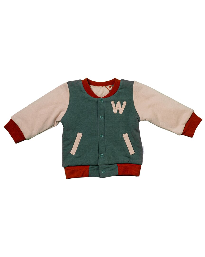Andywawa Logo Letterman Jacket