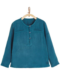 Babycottons Paradise Mandarin Collar Shirt