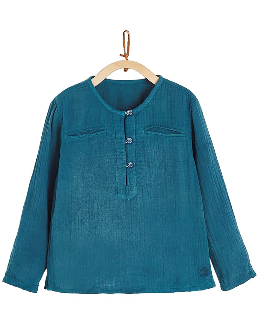 Babycottons Paradise Mandarin Collar Shirt