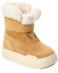 Moon Boot® Jr Park Strap Suede Boot
