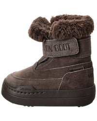 Moon Boot® Jr Park Strap Suede Boot