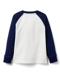 Janie And Jack Henley Baseball T-Shirt