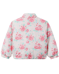 Janie And Jack Floral Puffer Jacket