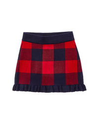 Janie And Jack Plaid Sweater Skirt