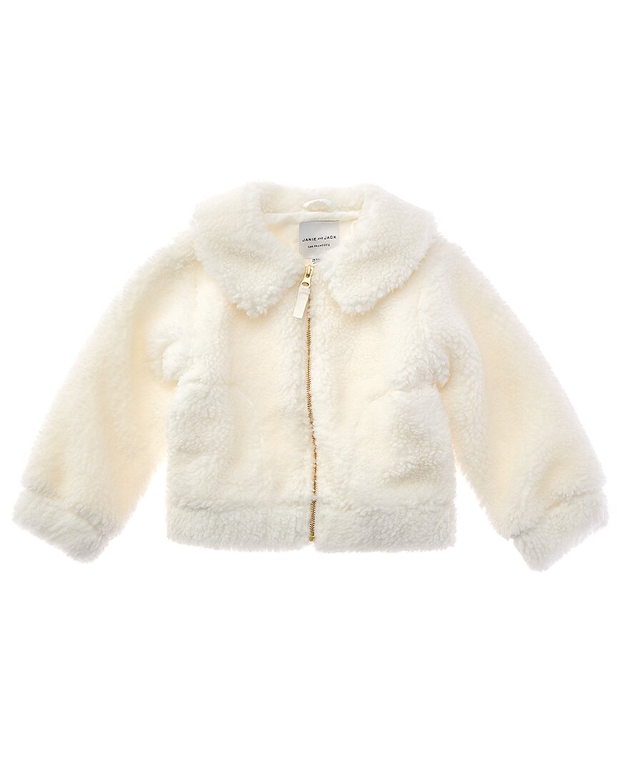 Janie and Jack Janie And Jack The Collared Sherpa Jacket