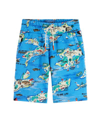 Scotch & Soda All-Over Printed Sweatshort