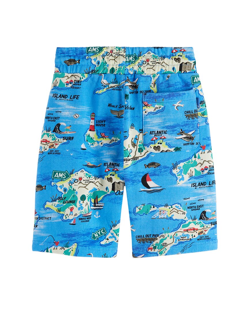 Scotch & Soda All-Over Printed Sweatshort