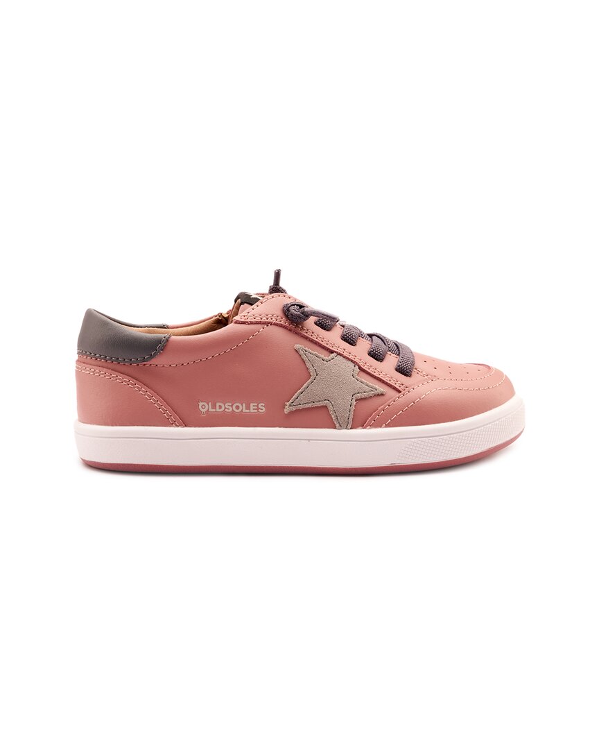 Old Soles Platinum Runner Leather & Suede Sneaker