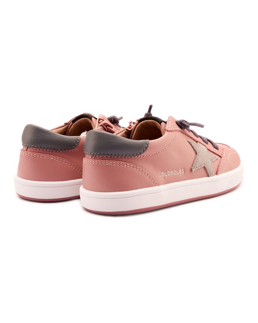 Old Soles Platinum Runner Leather & Suede Sneaker